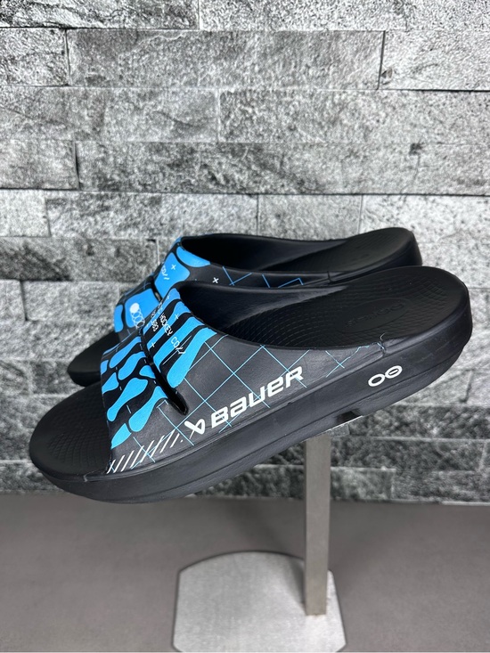 Oofos Bauer Limited Edition Skeleton Hockey Slides - M9/W11 main image 8